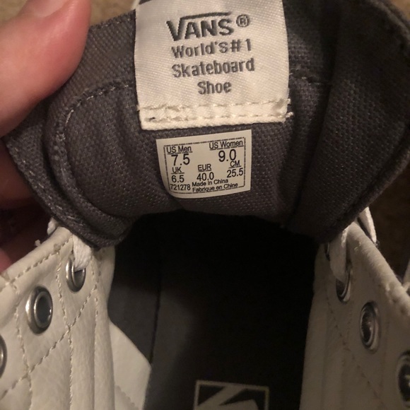 Vans Shoes - High top Vans!